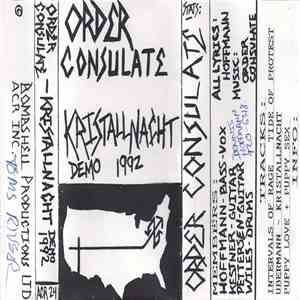 Order Consulate - Kristallnact Demo 1992 mp3 album