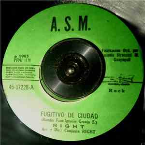 Right - Fugitivo De Ciudad mp3 album