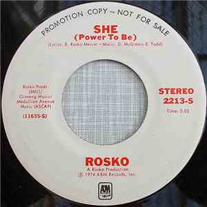 Rosko - She (Power To Be) mp3 album