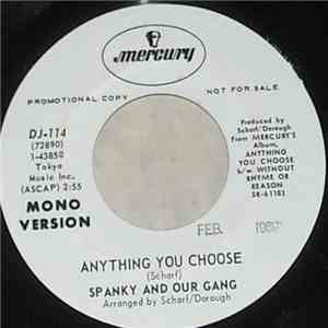 Spanky & Our Gang - Anything You Choose mp3 album