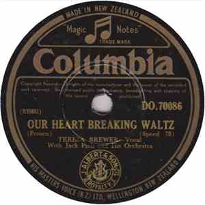 Teresa Brewer With Jack Pleis And His Orchestra - Our Heartbreaking Waltz / Bell Bottom Blues mp3 album
