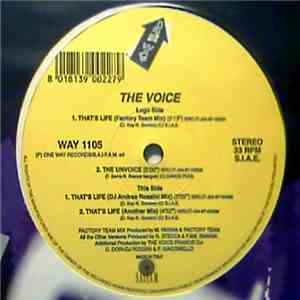 The Voice  - That's Life mp3 album