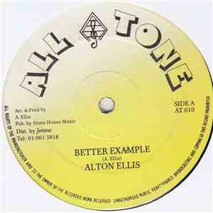 Alton Ellis / Bammy & Tan Tan  - Better Example / Praise Jah mp3 album