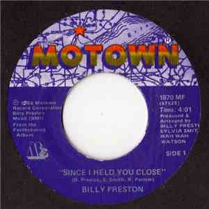 Billy Preston - Since I Held You Close mp3 album