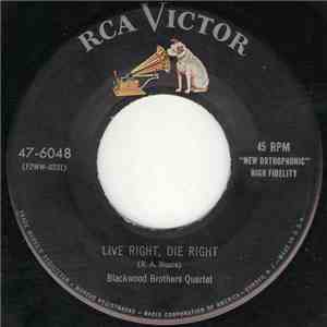 Blackwood Brothers Quartet - Live Right, Die Right / Led By The Master's Hand mp3 album
