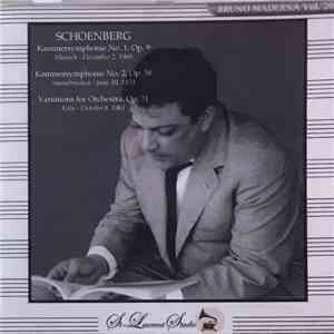 Bruno Maderna, Schoenberg - Vol. 20 mp3 album