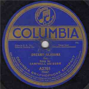 Campbell And Burr - Dreamy Alabama / Hawaiian Lullaby mp3 album