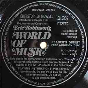 Christopher Howell - Eric Robinson's World Of Music mp3 album