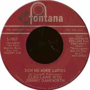 Cleo Laine With Johnny Dankworth - Sigh No More Ladies mp3 album