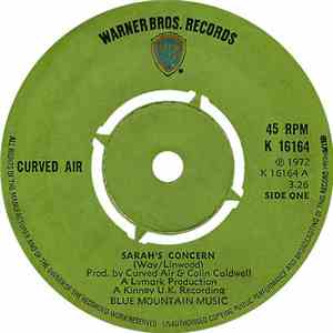 Curved Air - Sarah's Concern mp3 album