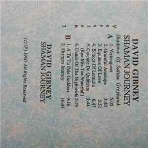David Gibney - Shaman Journey mp3 album