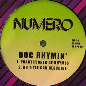Doc Rhymin' - Practitioner Of Rhymes mp3 album