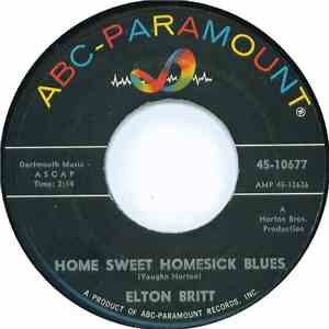 Elton Britt - Home Sweet Homesick Blues / Now is The Hour - Aloha mp3 album