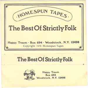 Happy Traum - The Best Of Strictly Folk mp3 album