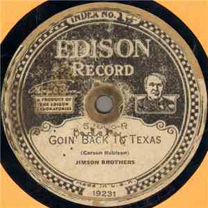 Jimson Brothers - Goin' Back To Texas / Left My Gal In The Mountains mp3 album