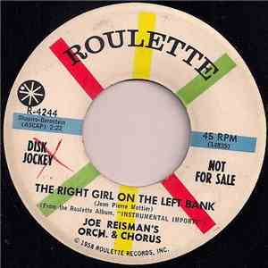 Joe Reisman And His Orchestra - The Right Girl On The Left Bank / Chanson De Gail mp3 album