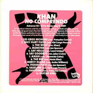 Khan - No Comprendo mp3 album