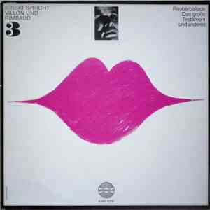 Klaus Kinski - Kinski Spricht Villon Und Rimbaud 3 mp3 album