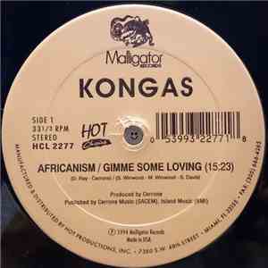 Kongas / Don Ray - Africanism / Gimme Some Loving / Garden Of Love mp3 album