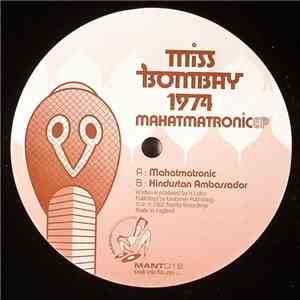 Miss Bombay 1974 - Mahatmatronic EP mp3 album