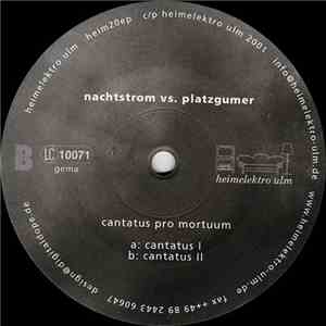Nachtstrom vs. Platzgumer - Cantatus Pro Mortuum mp3 album