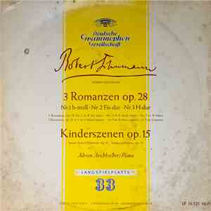 Robert Schumann - 3 Romanzen op. 28 Kinderszenen op. 15 mp3 album