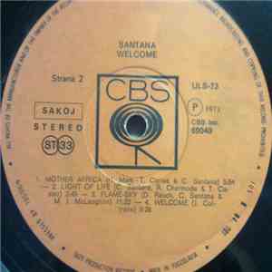 Santana - Welcome mp3 album