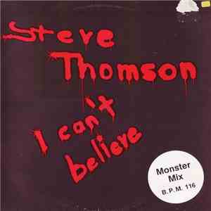 Steve Thomson - I Can't Believe mp3 album