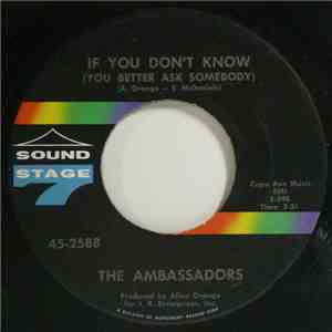 The Ambassadors - If You Dont Know mp3 album