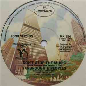 Yarbrough & Peoples - Don't Stop The Music mp3 album