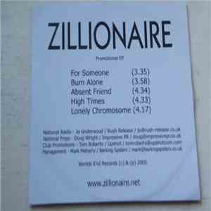 Zillionaire  - For Someone mp3 album
