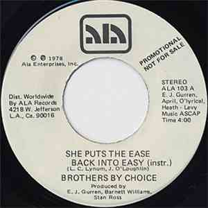 Brothers By Choice  - She Puts The Ease Back Into Easy mp3 album