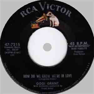 Gogi Grant - How Do We Know We're In Love mp3 album