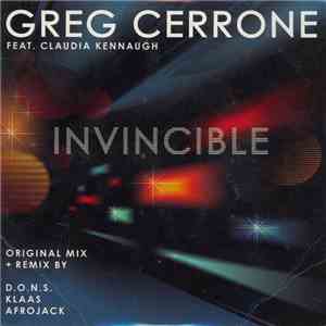 Greg Cerrone Feat. Claudia Kennaugh - Invincible mp3 album