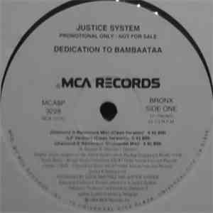 Justice System - Dedication To Bambaataa mp3 album