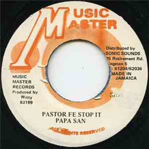 Papa San - Pastor Fe Stop It mp3 album