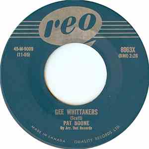 Pat Boone - Gee Whittakers! mp3 album
