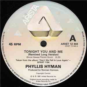 Phyllis Hyman - Tonight You And Me mp3 album