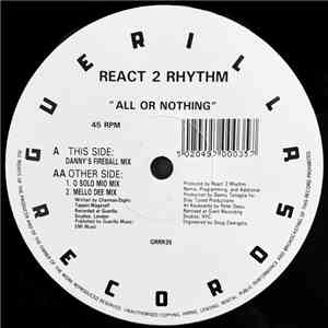 React 2 Rhythm - All Or Nothing mp3 album