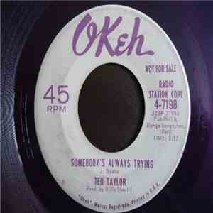 Ted Taylor - Somebody’s Always Trying mp3 album
