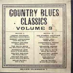 Various - Country Blues Classics Volume 3 mp3 album