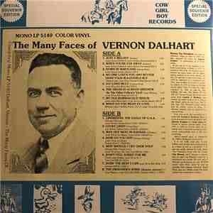 Vernon Dalhart - The Many Faces Of Vernon Dalhart mp3 album