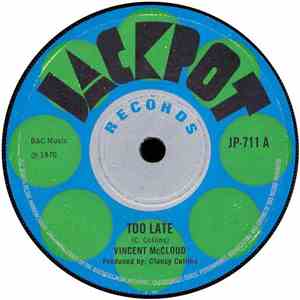 Vincent McCloud / Sir Collins And The Earthquakes - Too Late / Late Night mp3 album