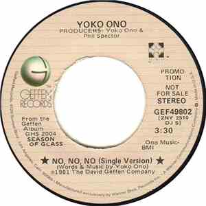 Yoko Ono - No, No, No mp3 album