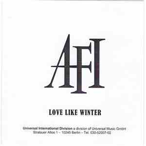 AFI - Love Like Winter mp3 album