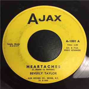 Beverly Taylor  - Heartaches / It's Old History mp3 album