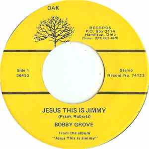 Bobby Grove - Jesus This Is Jimmy mp3 album