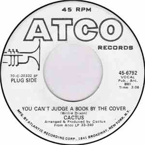 Cactus  - You Can't Judge A Book By The Cover mp3 album