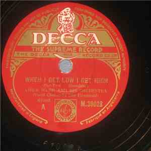 Chick Webb And His Orchestra Vocal Chorus By: Ella Fitzgerald / Andy Kirk And His Clouds Of Joy - When I Get Low I Get High / Fifty-Second Street mp3 album