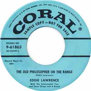 Eddie Lawrence - The Old Philosopher On The Range mp3 album